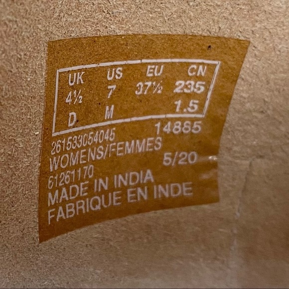 Clarks Collection Metallic Flats Size 7 Sara Aster Leather Bow Toe Comfort Shoes - Picture 13 of 13